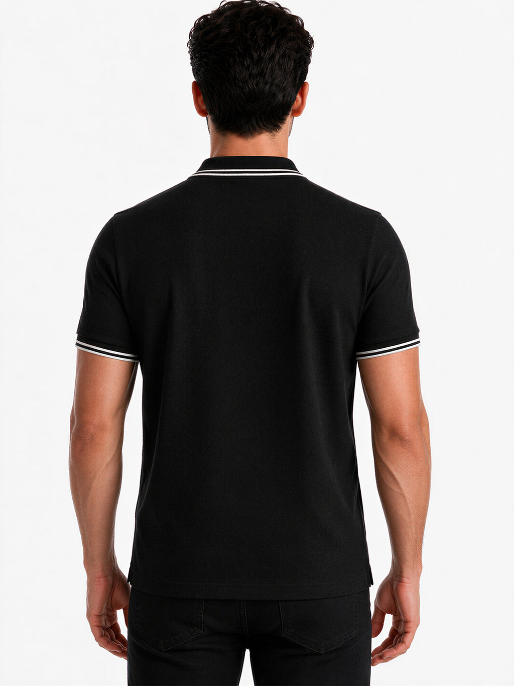 Jacquard Polo T-shirt