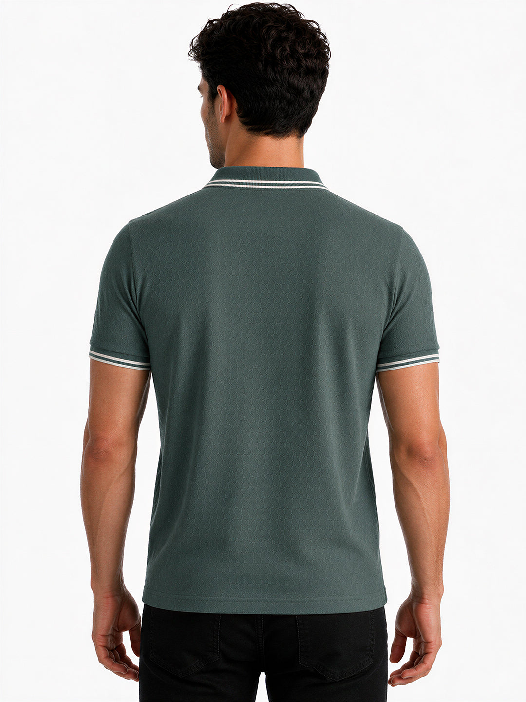 Jacquard Polo T-shirt