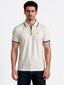 Men's Solid Polo Collar Regular Fit T-Shirt