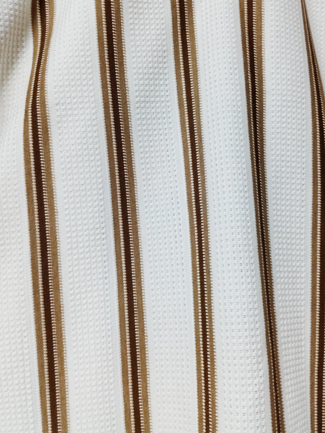 Men's Striped Polo Collar Regular Fit T-Shirt