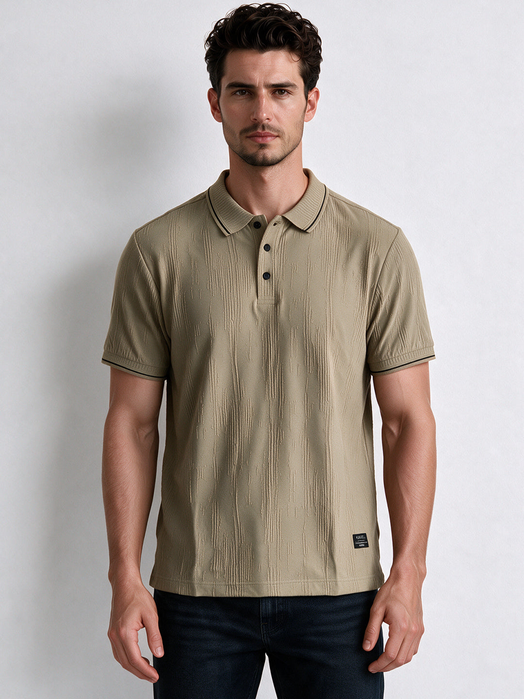 Men's Polo Collar Regular Fit T-Shirt