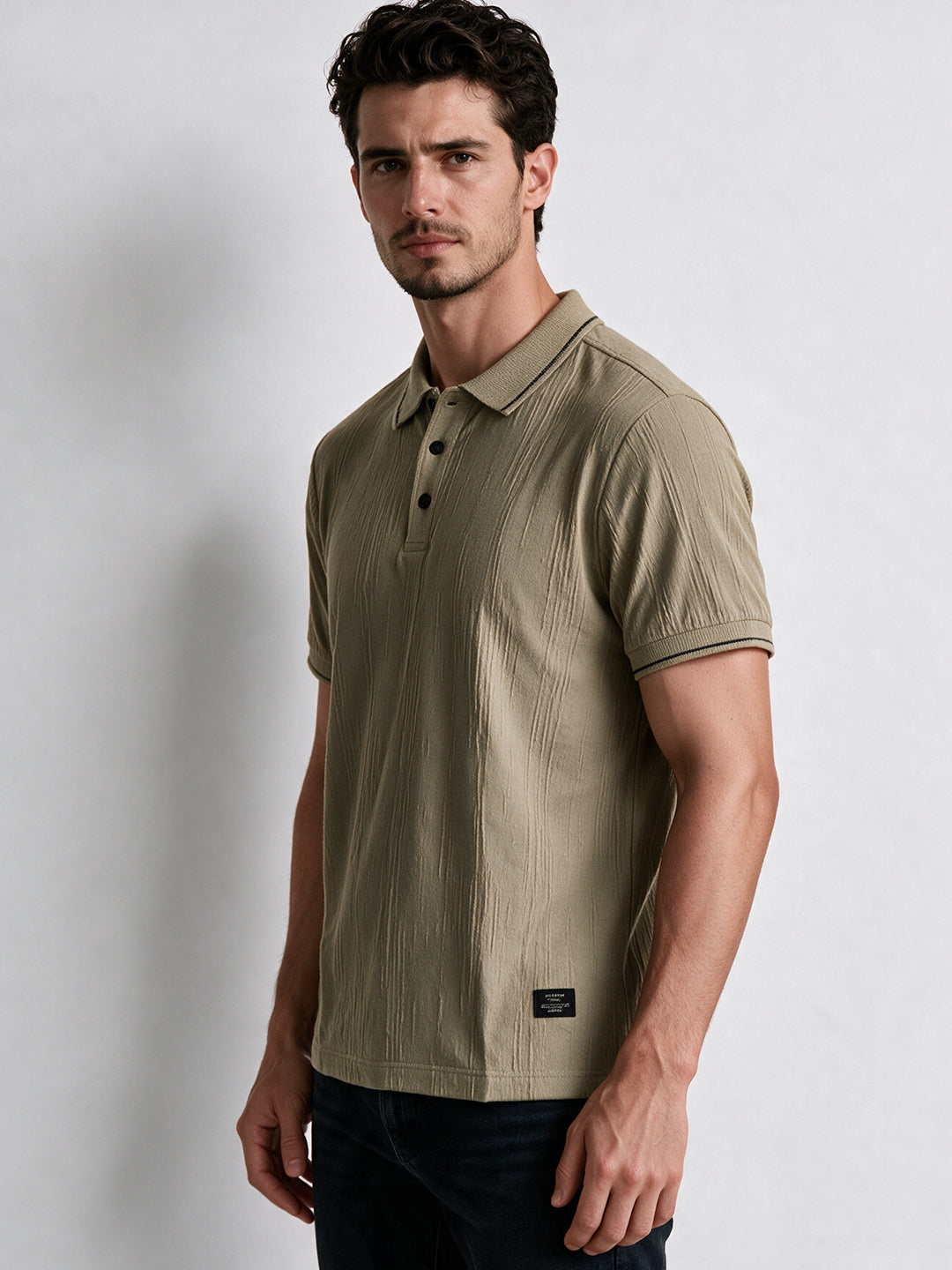 Men's Polo Collar Regular Fit T-Shirt