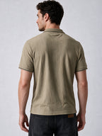 Men's Polo Collar Regular Fit T-Shirt