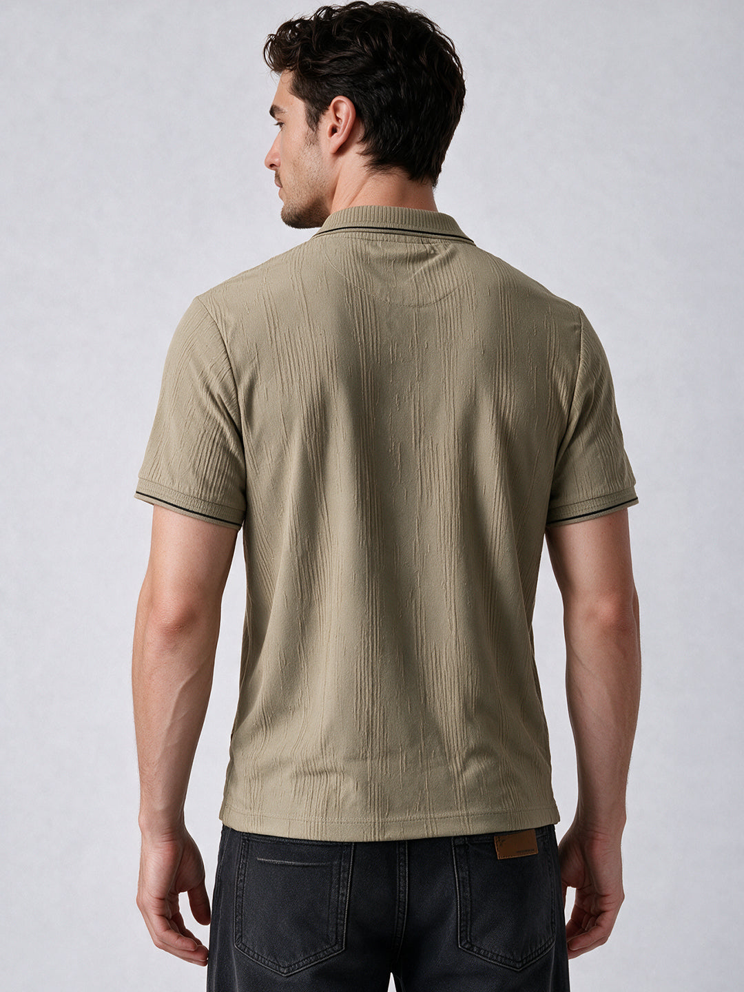 Men's Polo Collar Regular Fit T-Shirt