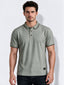 Men's Blend Jacquard Polo Collar Regular Fit T-Shirt