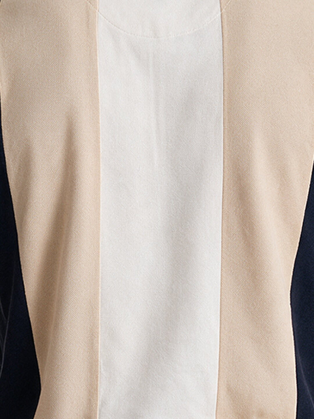 Men's Colourblocked Cotton Polo Collar Regular Fit T-Shirt