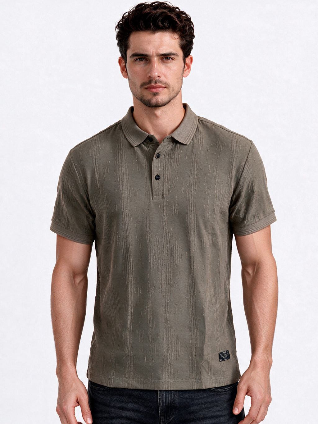Men's Polo Collar Regular Fit T-Shirt