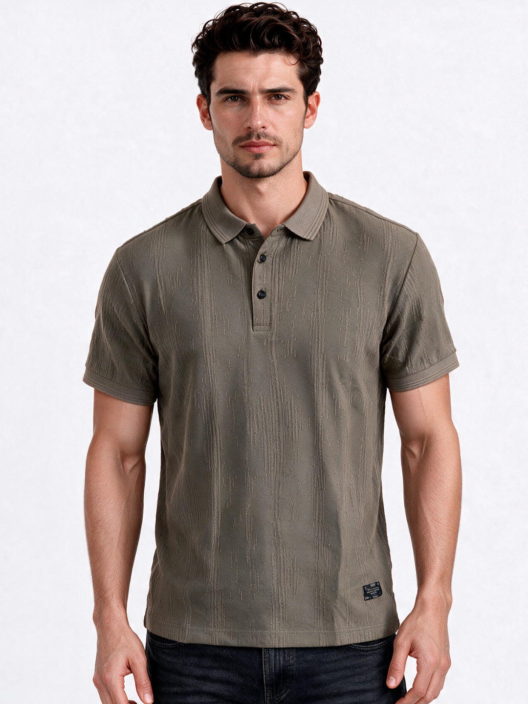 Men's Polo Collar Regular Fit T-Shirt