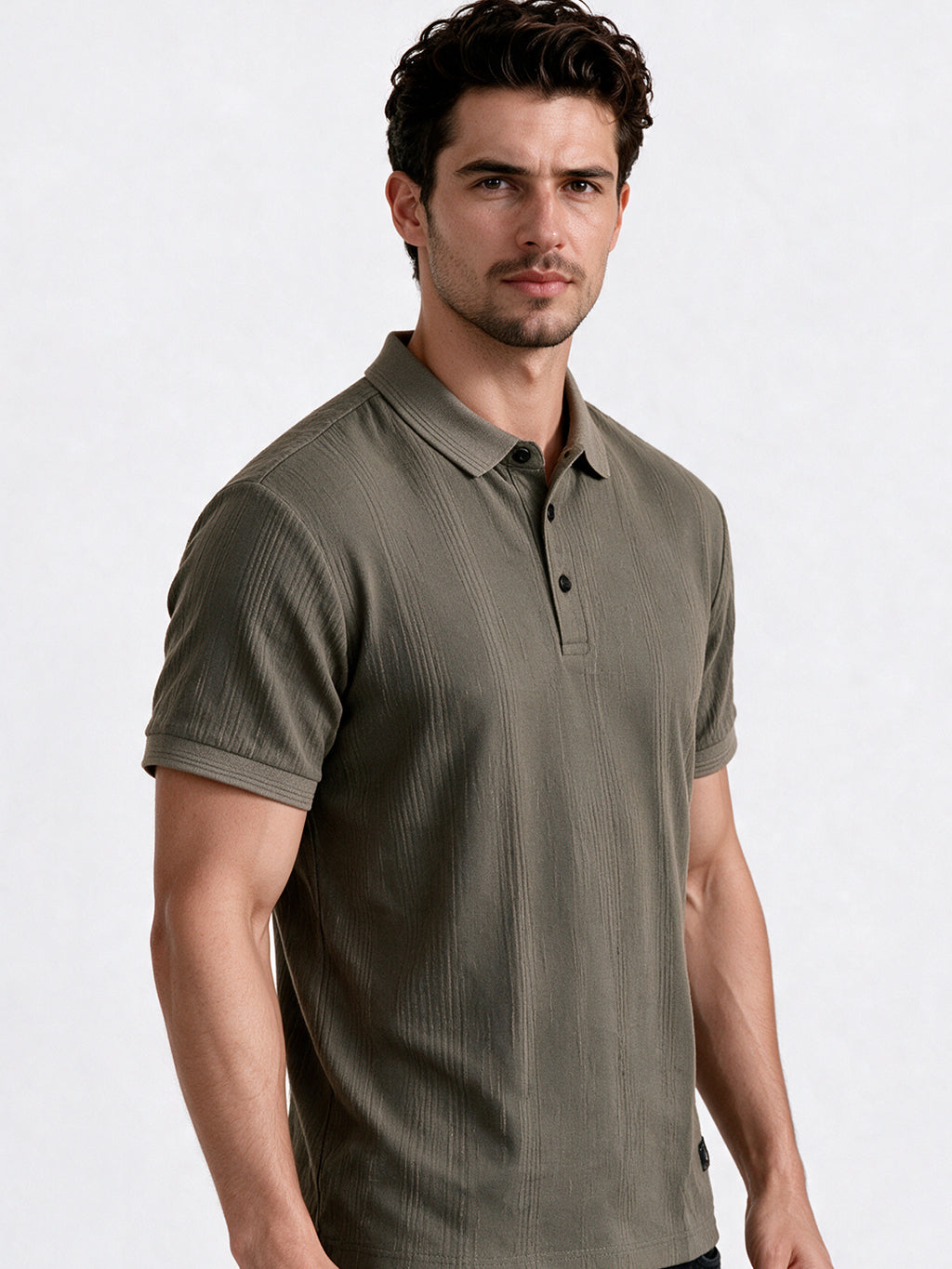 Men's Polo Collar Regular Fit T-Shirt