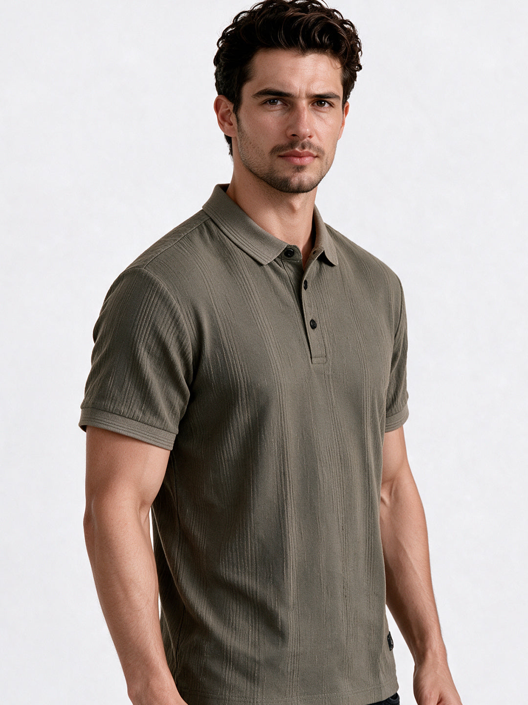 Men's Polo Collar Regular Fit T-Shirt