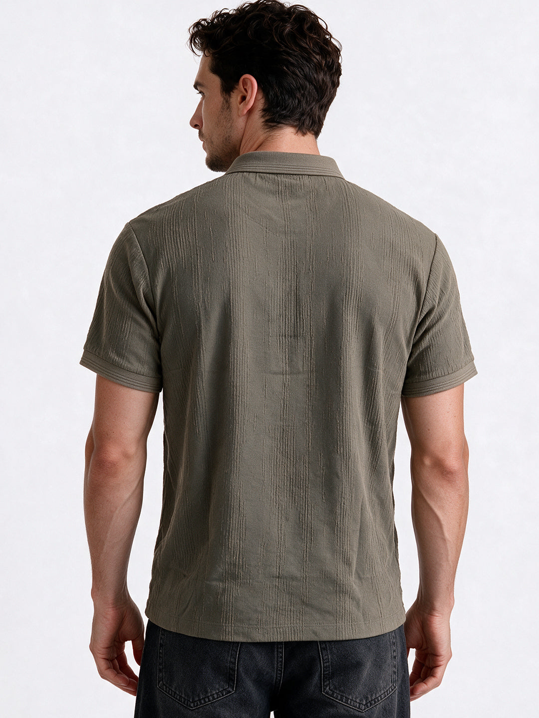 Men's Polo Collar Regular Fit T-Shirt