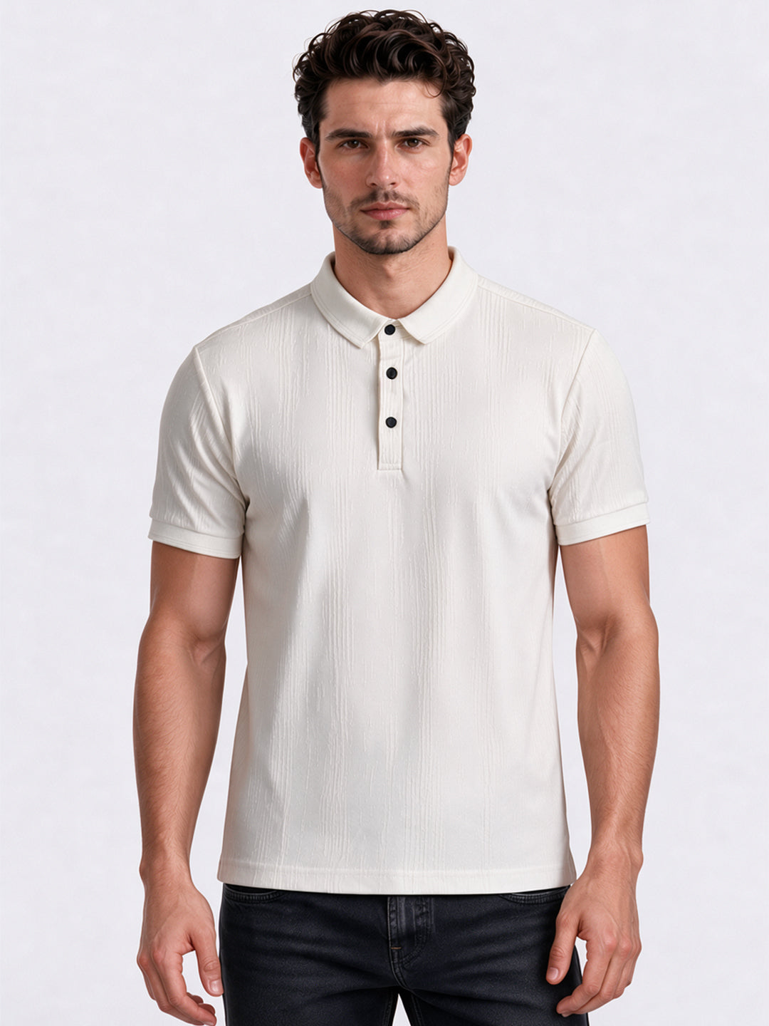 Men's Polo Collar Regular Fit T-Shirt