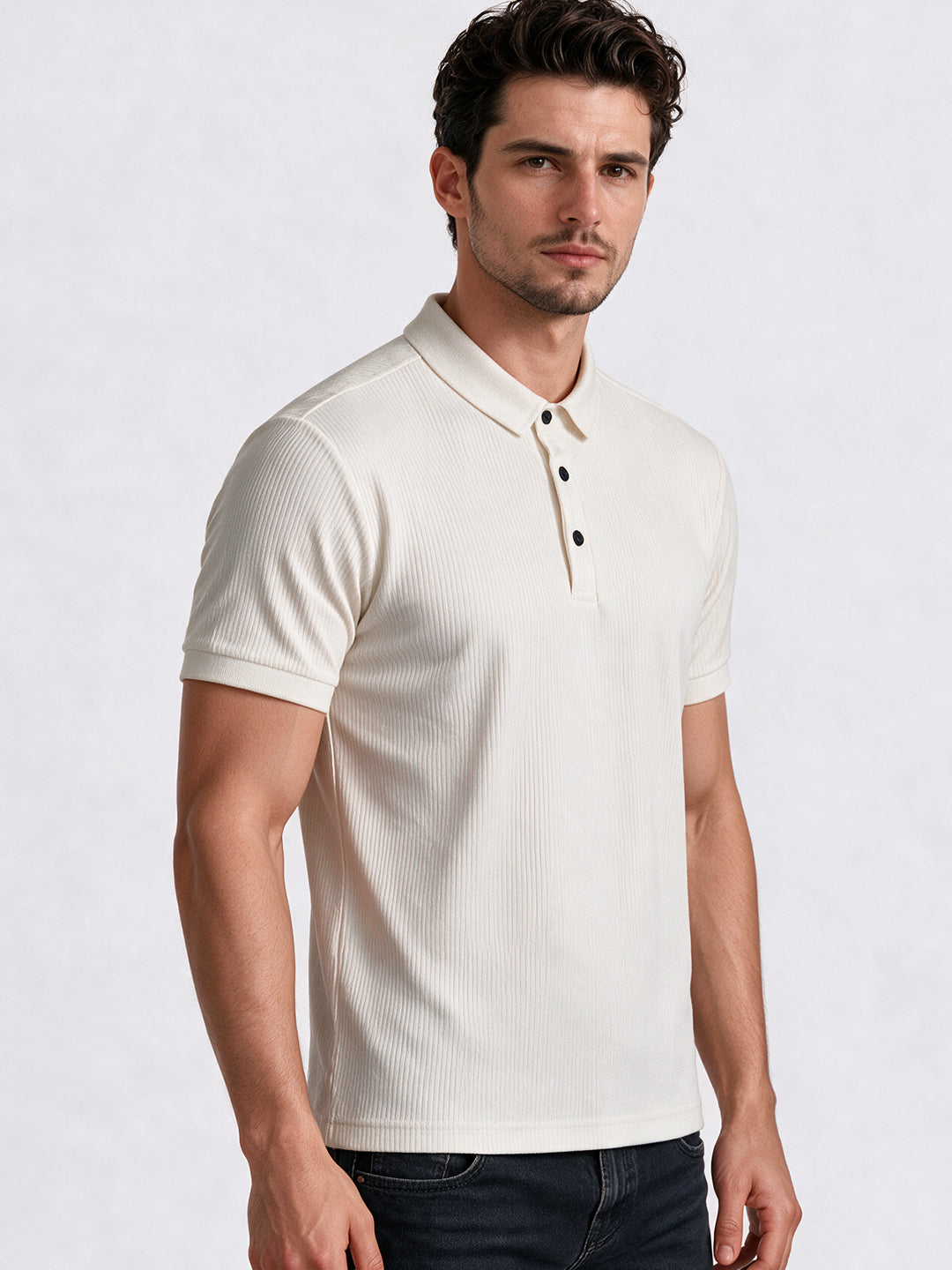 Men's Polo Collar Regular Fit T-Shirt