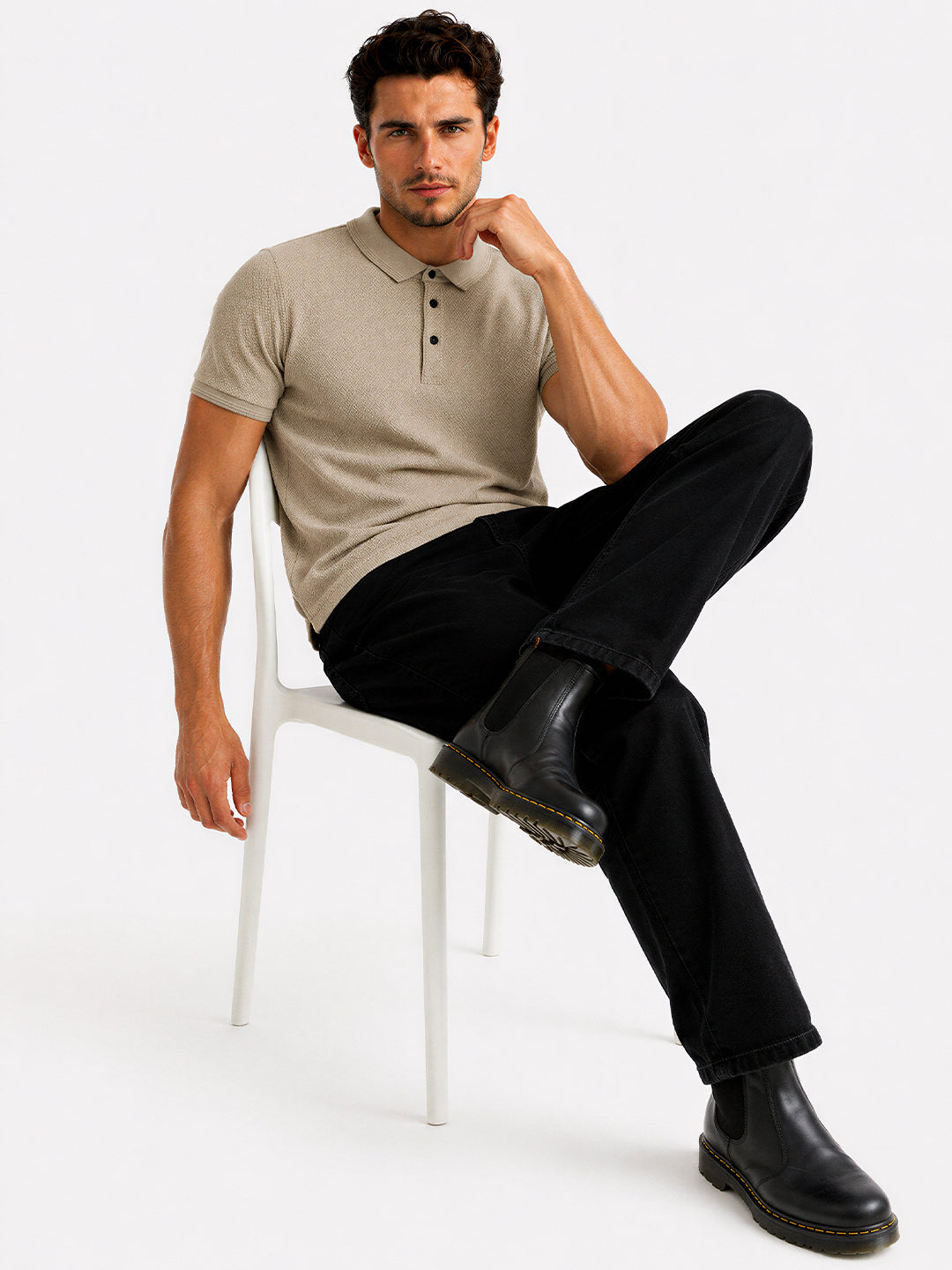 Status Quo |Men's Stylish Polo T-shirt - S, M, L, XL, XXL, 3XL, 4XL, 5XL