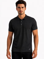 Textured Polo T-shirt