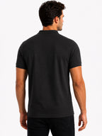 Textured Polo T-shirt