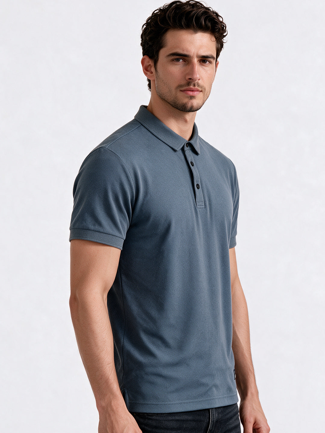 Men's Polo Collar Regular Fit T-Shirt