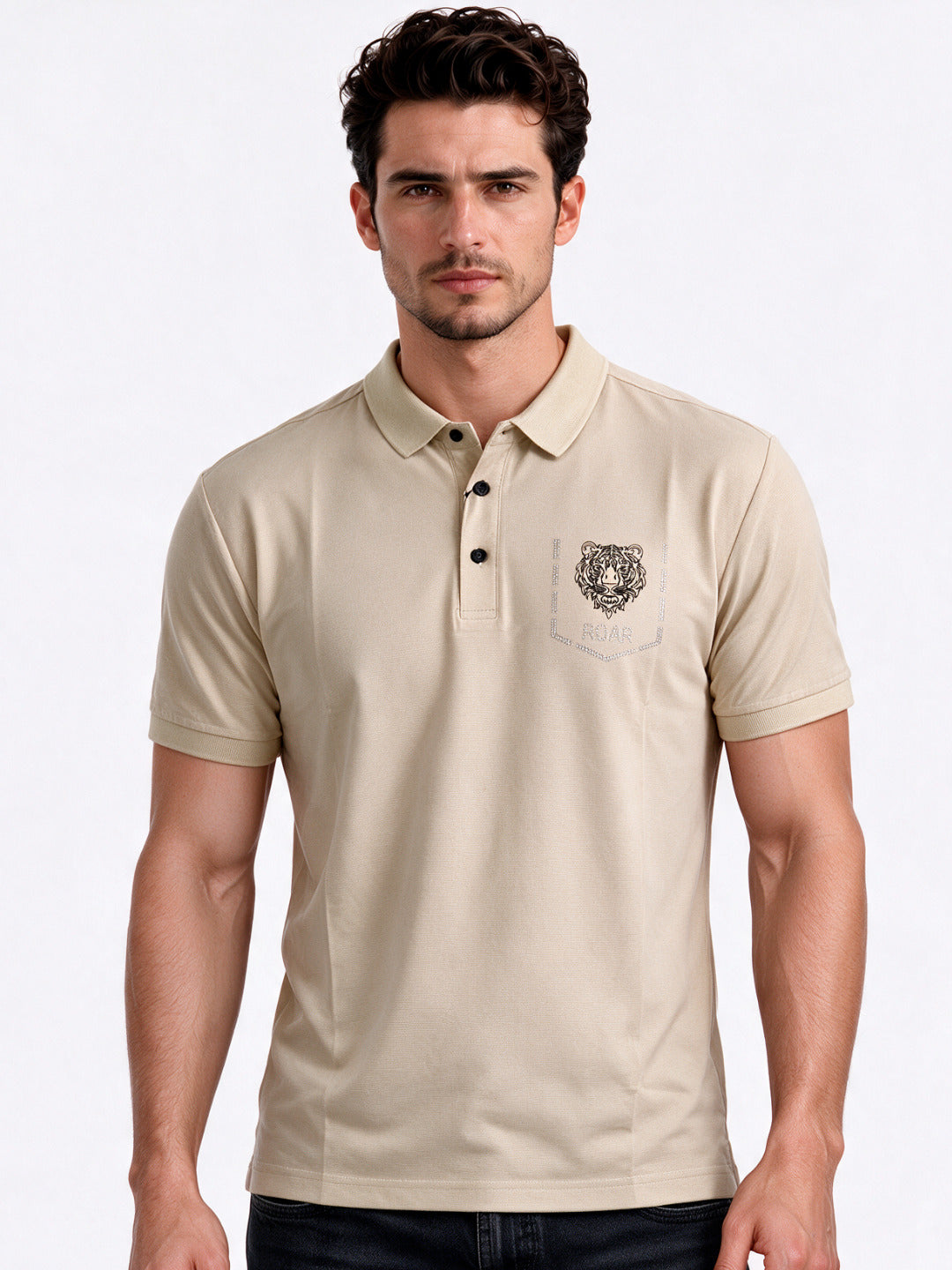 Men's Polo Collar Regular Fit T-Shirt