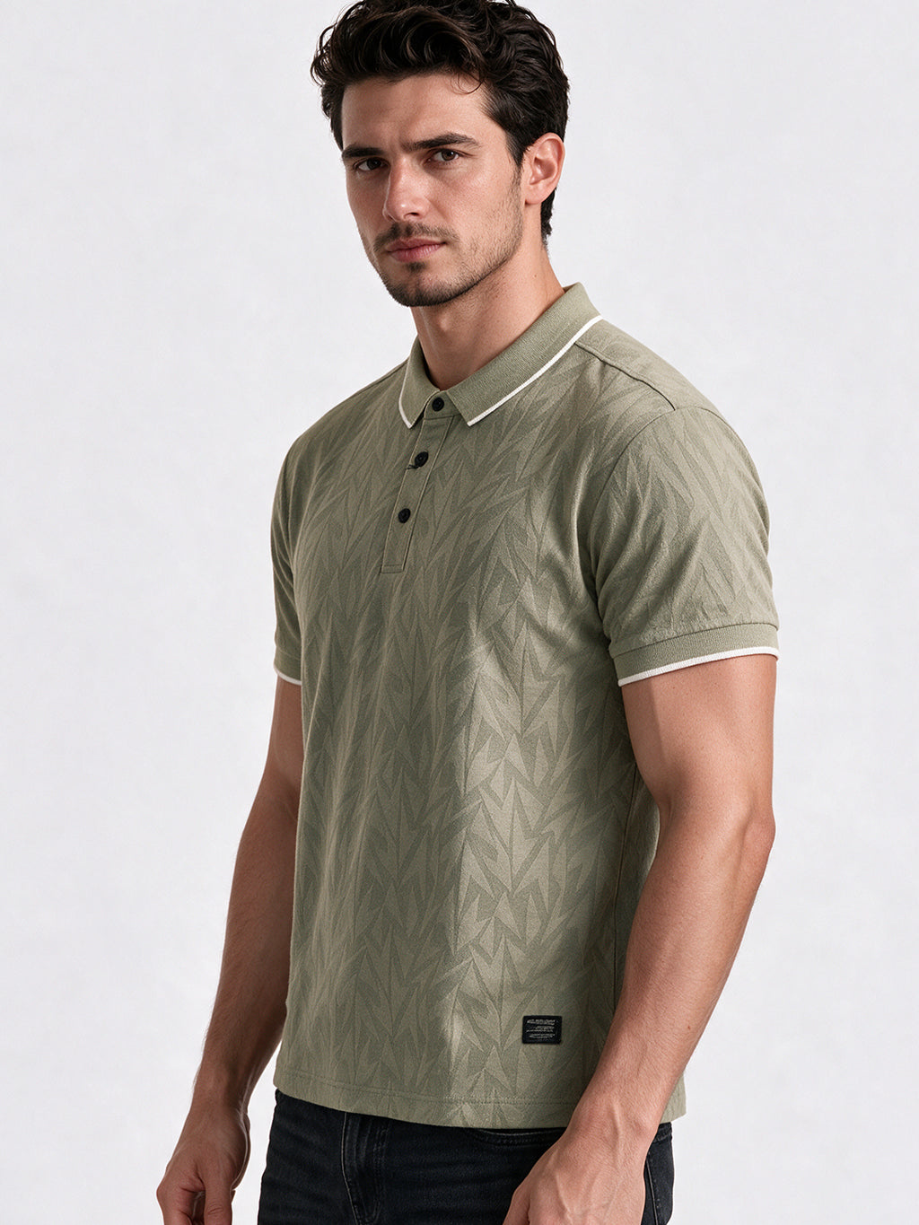 Men's Polo Collar Regular Fit T-Shirt