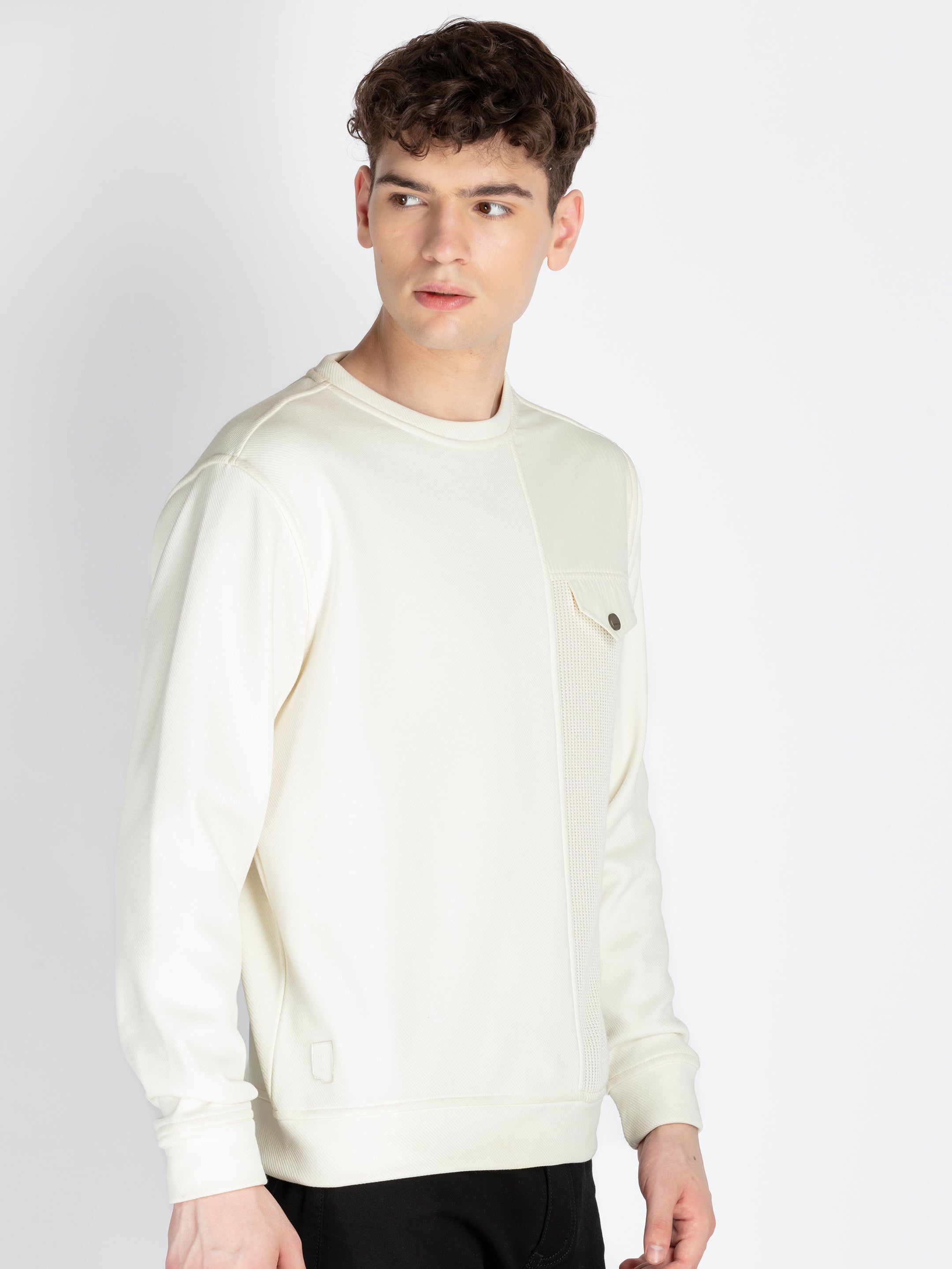 Mens Mix & Match Lightweight Sweatshirt Secondary image