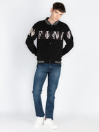 Mens Cut & Sew High Neck Lightweight Sweatshirt