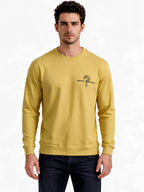 Mustard Regular Fit Sweatshirt