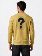 Mustard Regular Fit Sweatshirt