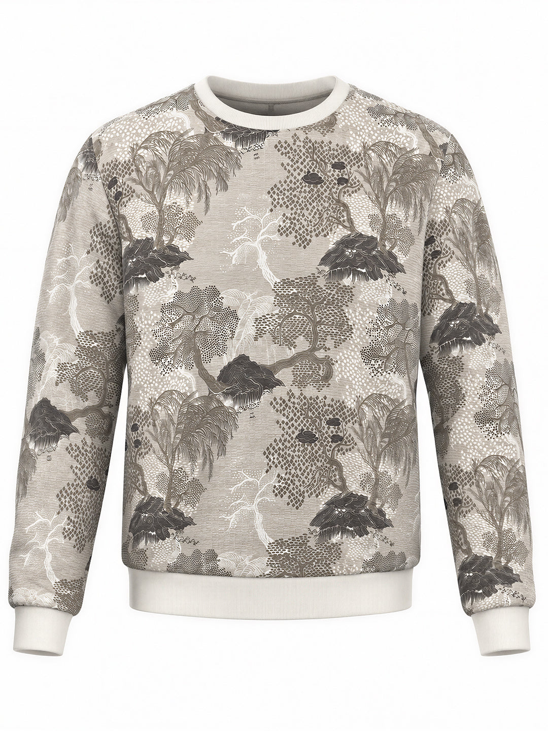 Botanical Printed Sweatshirt