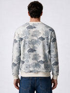 Solid Regular Fit Round Neck Long Sleeve Sweatshirt
