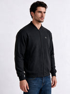 Men's Blended Round Neck Regular Fit Sweatshirt