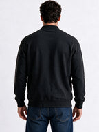 Men's Blended Round Neck Regular Fit Sweatshirt