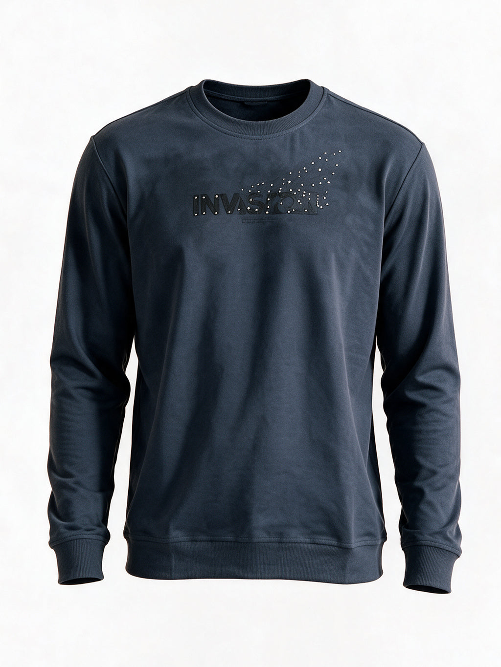Men's Blended Round Neck Regular Fit Sweatshirt
