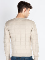 Mens Textured Sweater