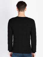 Mens Textured Sweater