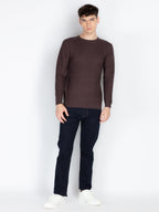 Mens Textured Sweater