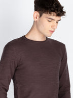 Mens Textured Sweater