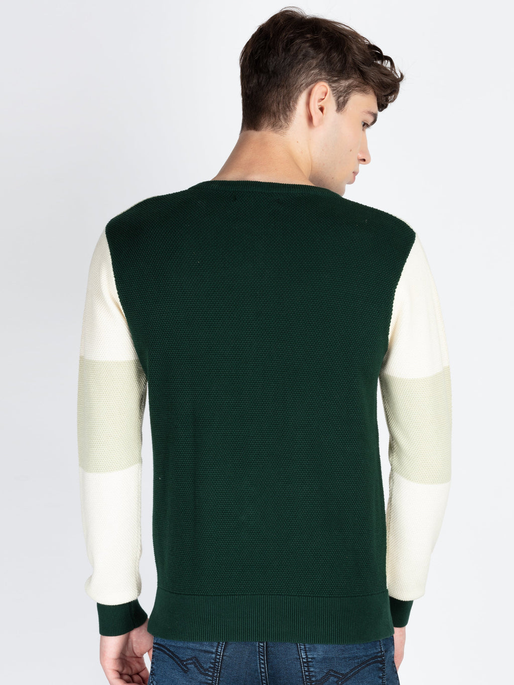 Men's Checked Sweater