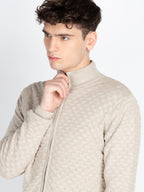 Mens Textured Sweater