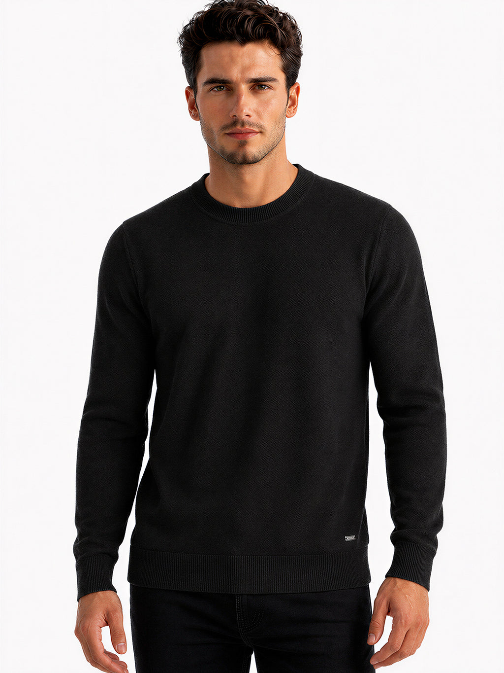 Classic Regular Fit Crew Neck Sweater