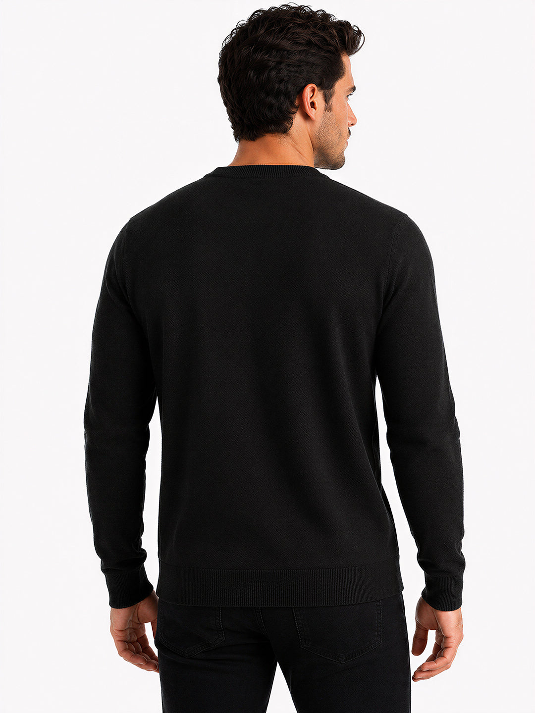 Classic Regular Fit Crew Neck Sweater