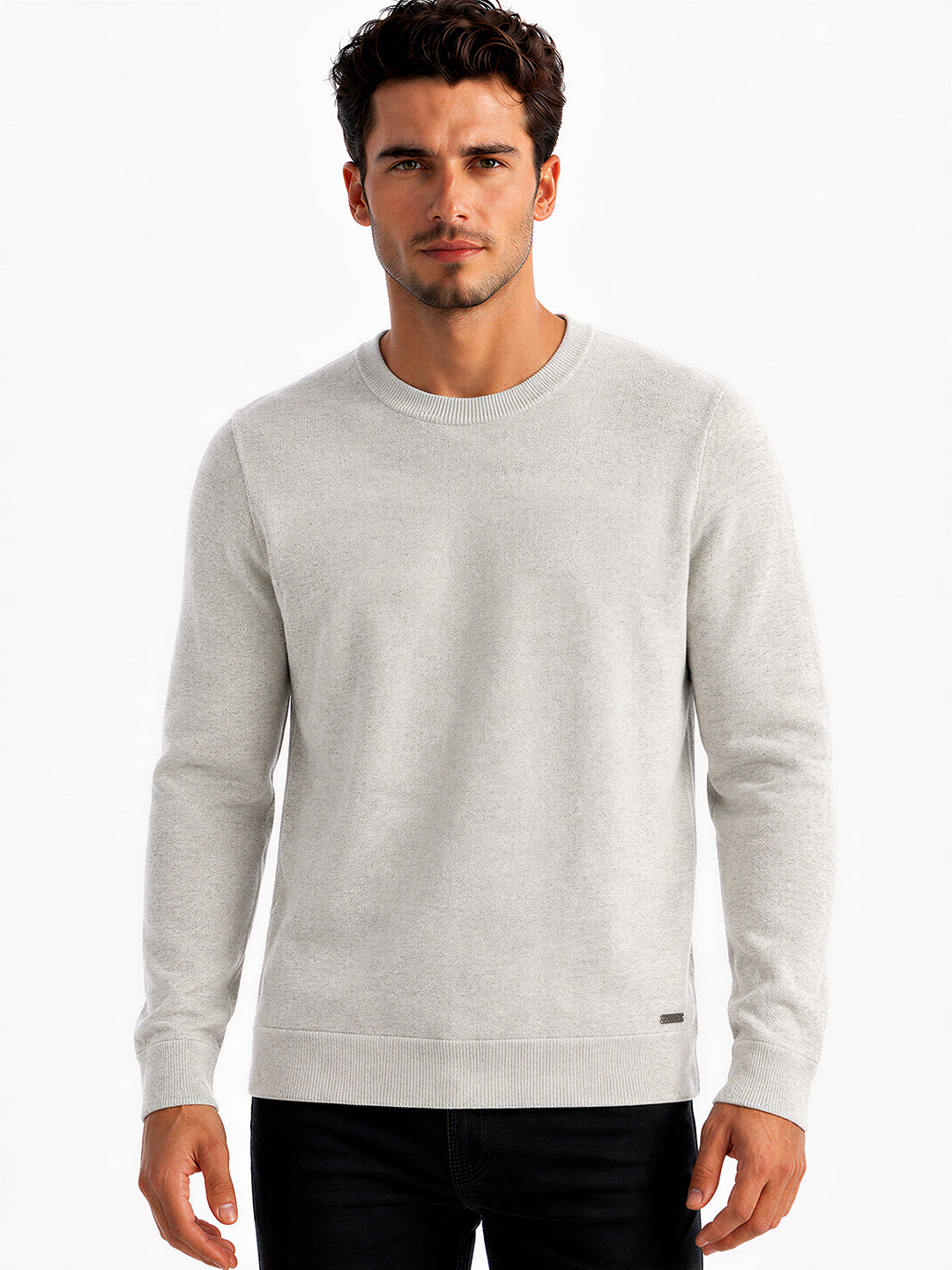 Classic Regular Fit Crew Neck Sweater