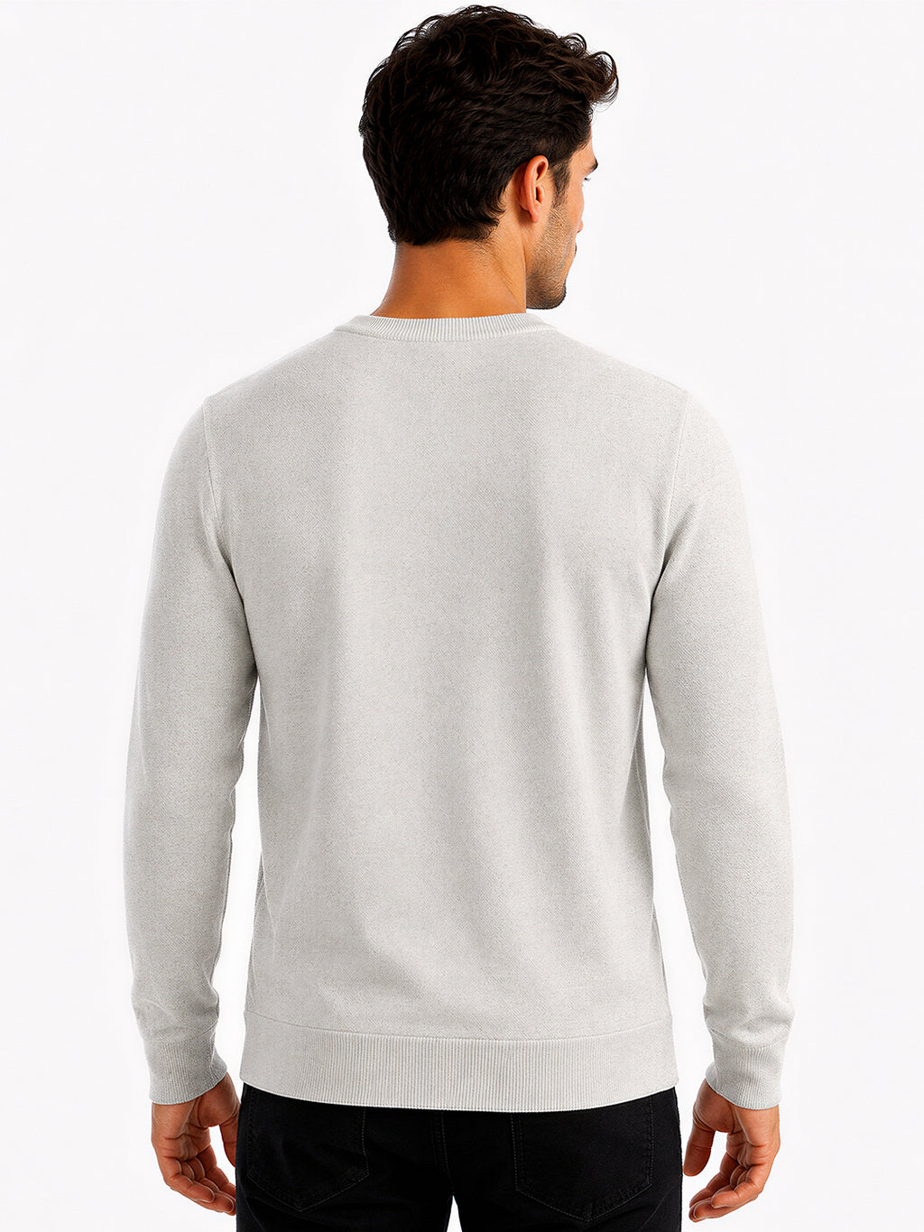 Classic Regular Fit Crew Neck Sweater
