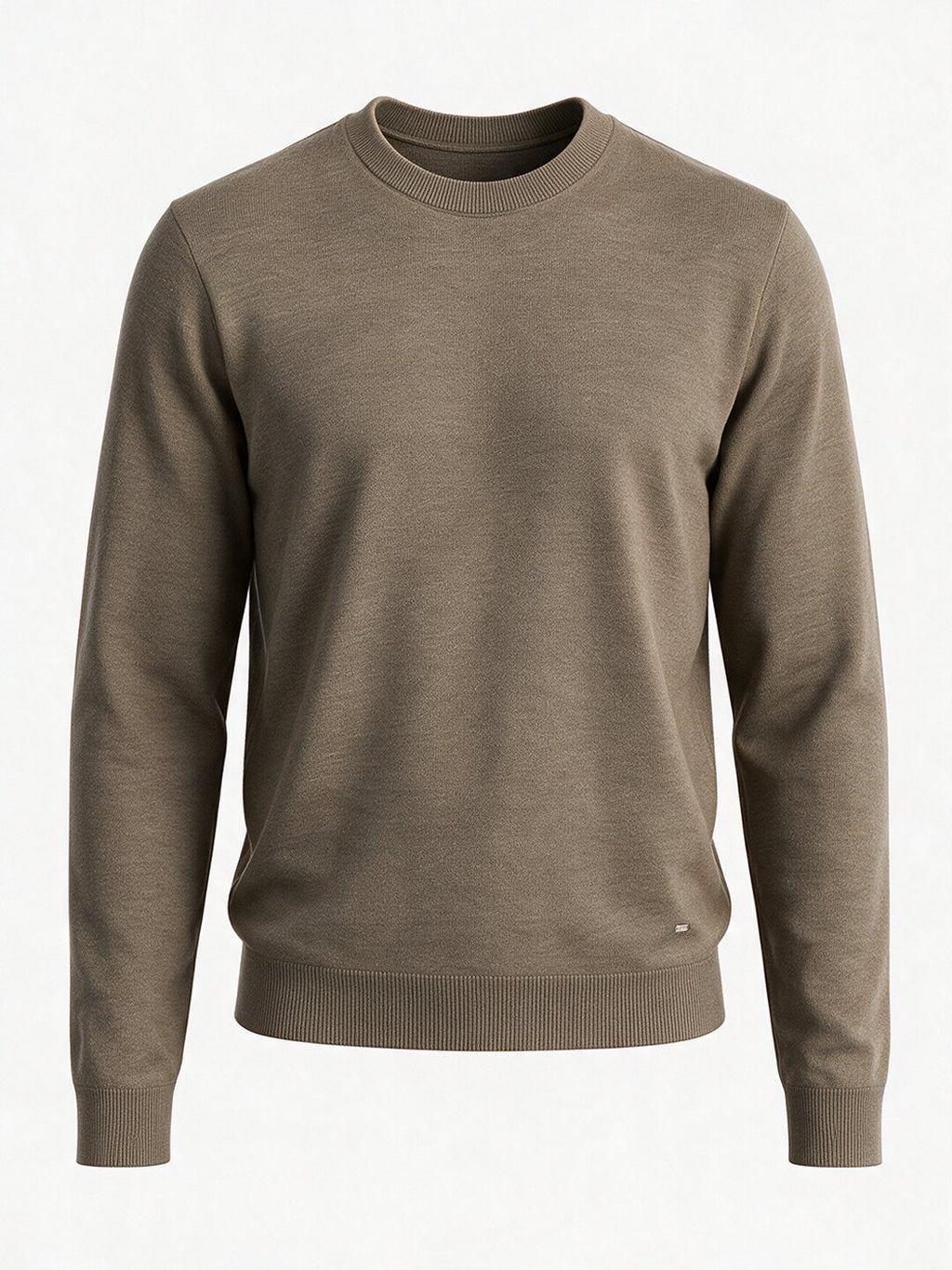Men's Solid High Neck Full Sleeve Sweater