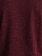 Men's Self Design High Neck Full Sleeve Sweater