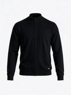 Men's Self Design High Neck Full Sleeve Sweater