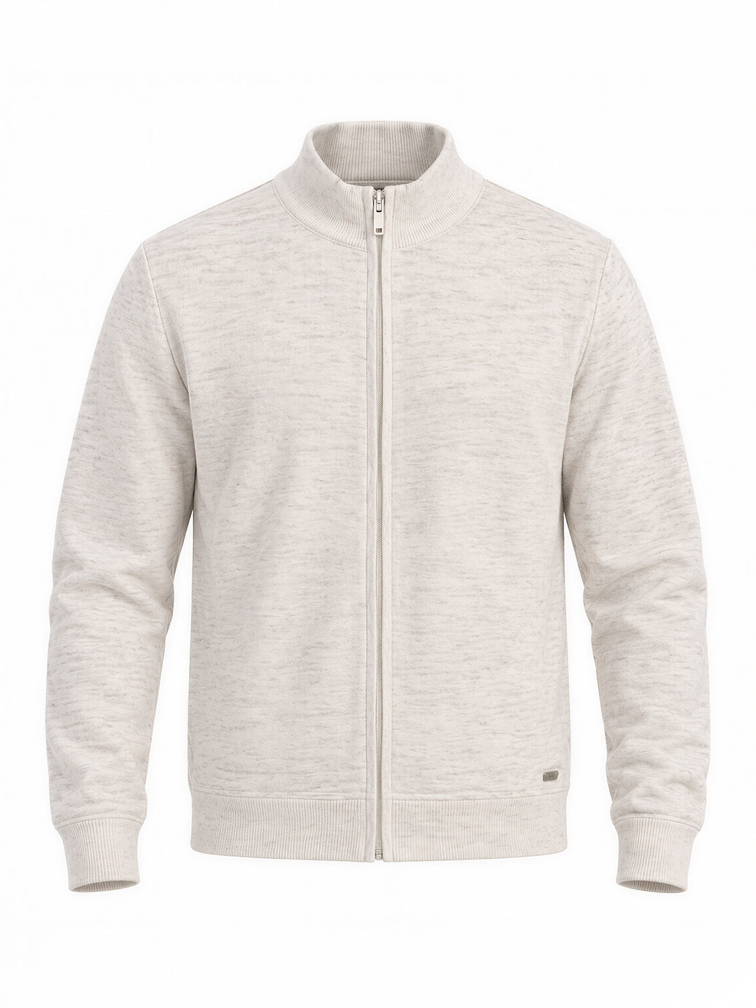 Men's Self Design High Neck Full Sleeve Sweater