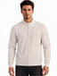 Men's Self Design High Neck Full Sleeve Sweater