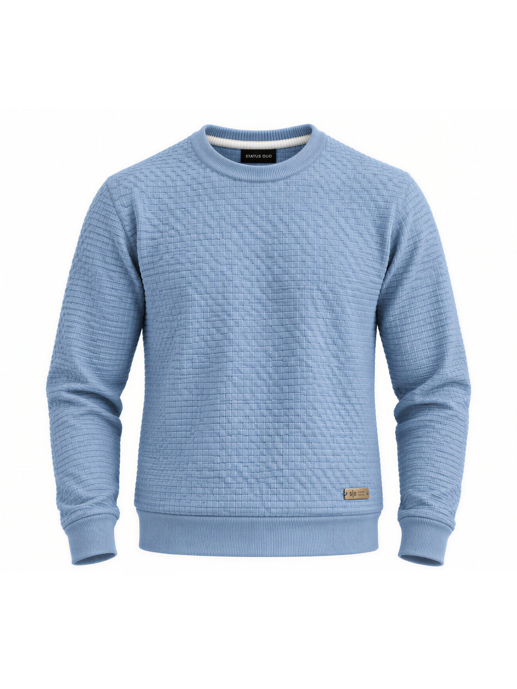 Men's 100% Cotton Textured Regular Fit  Sweater