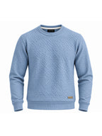 Men's 100% Cotton Textured Regular Fit  Sweater