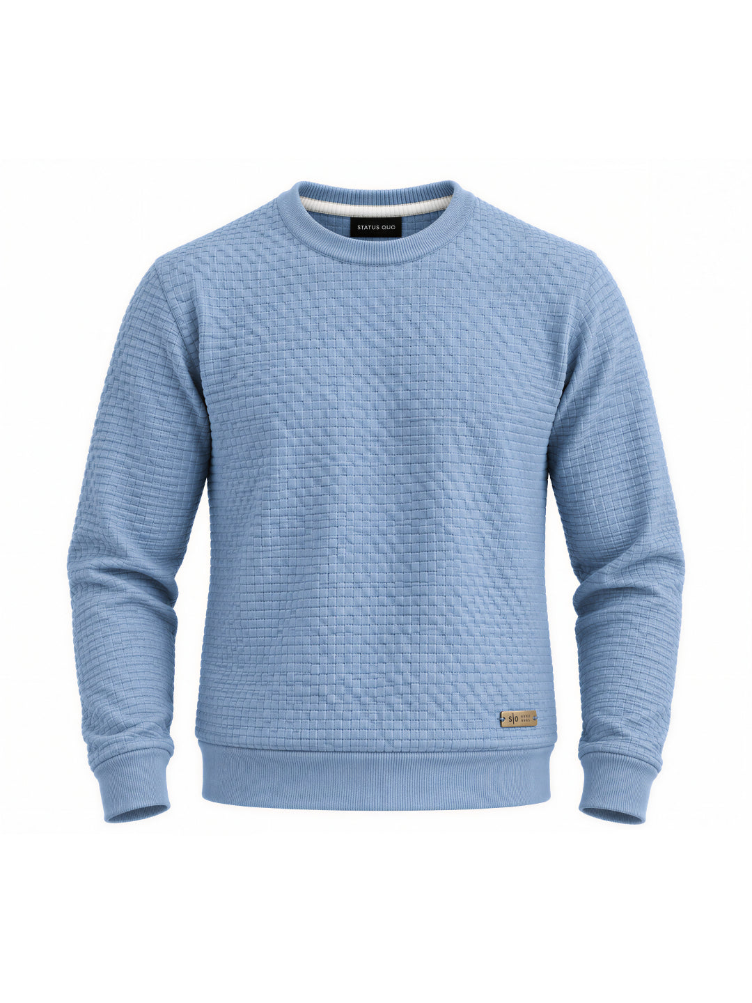 Men's 100% Cotton Textured Regular Fit  Sweater